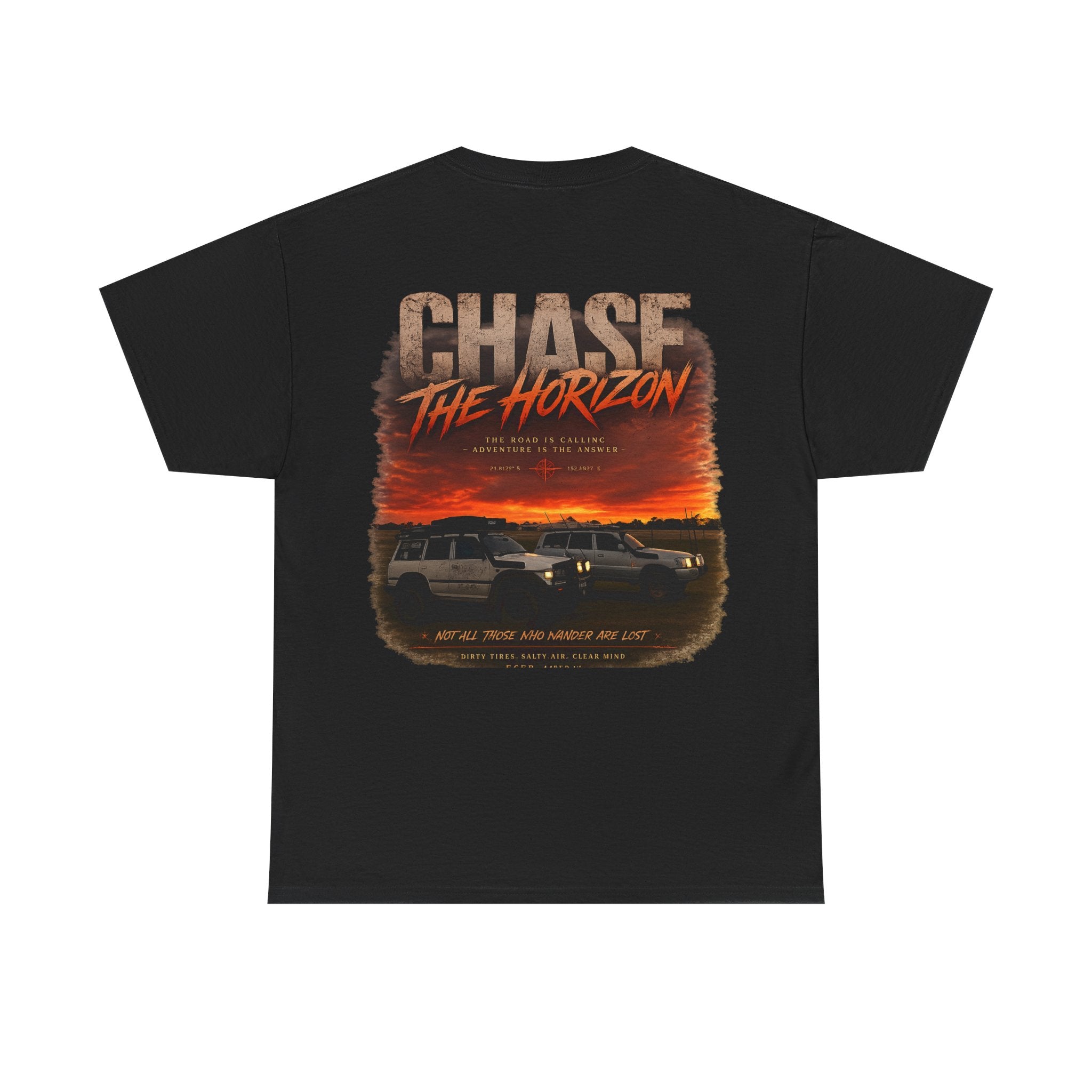 4x4SendnHuntingCo | Cruiser Sunset T-Shirt