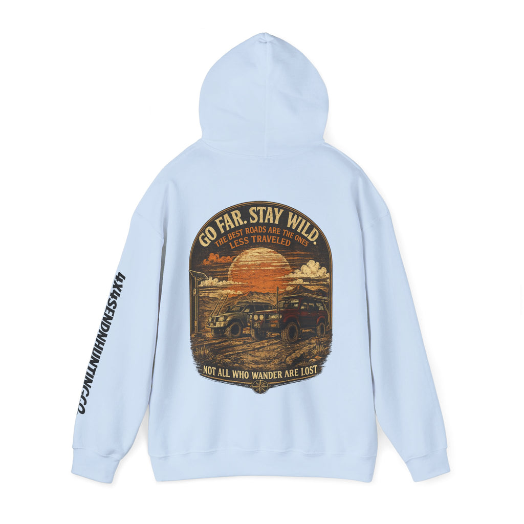 4x4 SendnHuntingCo | Go Far Stay Wild Hoodie