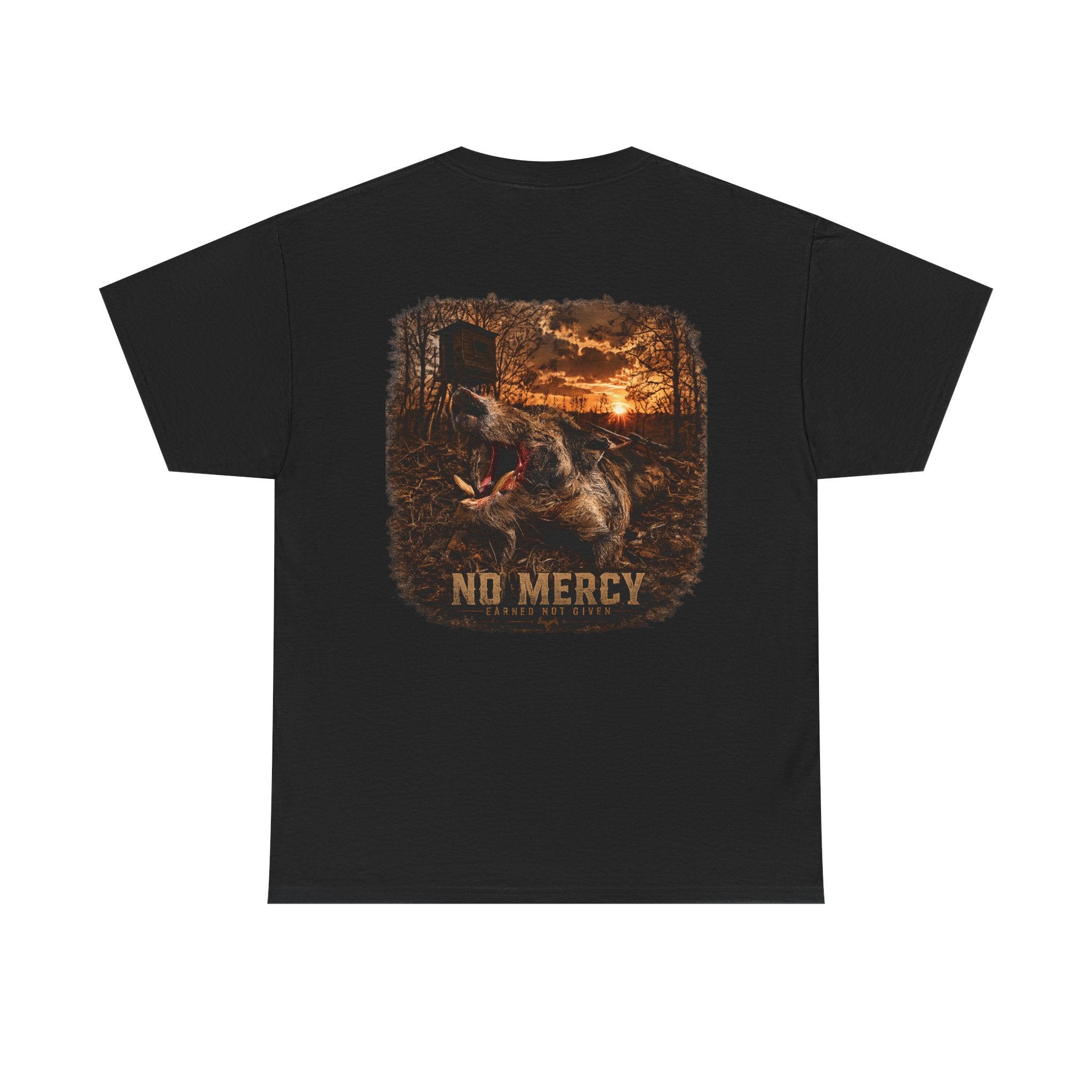4x4SendnHuntingCo | No Mercy T-Shirt