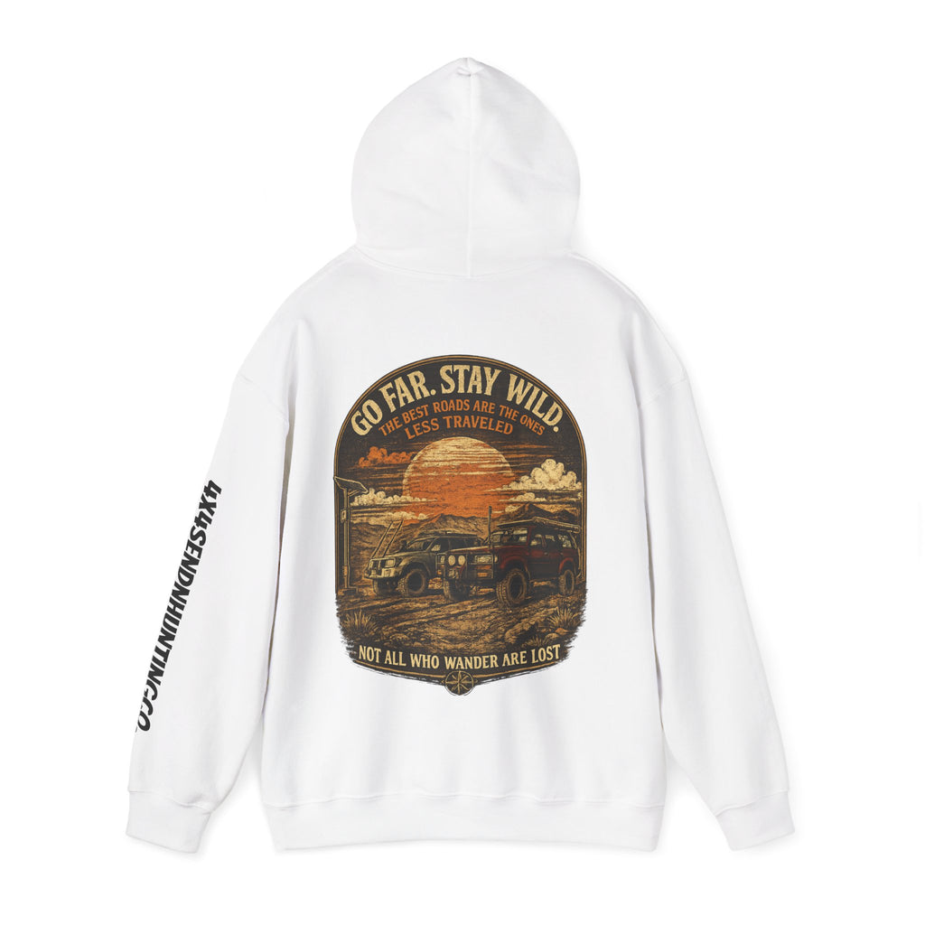 4x4 SendnHuntingCo | Go Far Stay Wild Hoodie