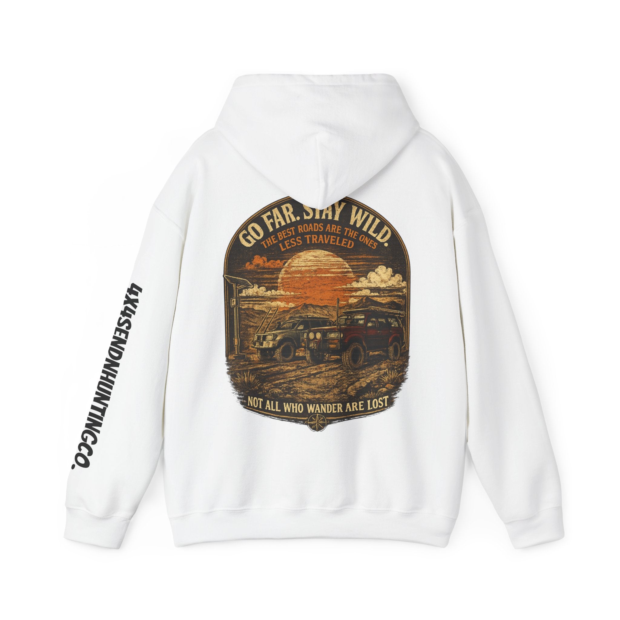 4x4 SendnHuntingCo | Go Far Stay Wild Hoodie