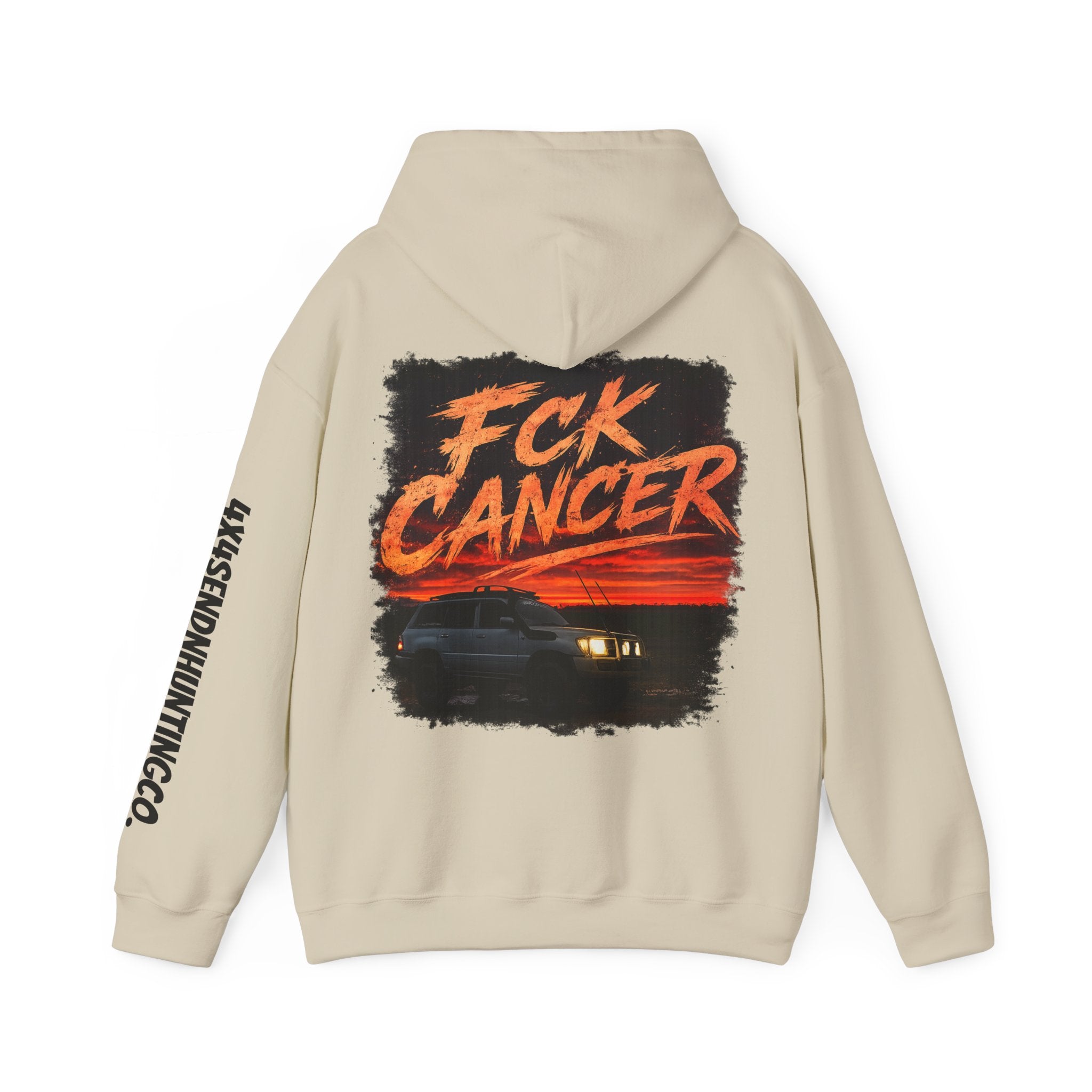 4x4 SendnHuntingCo | Fck Cancer Hoodie