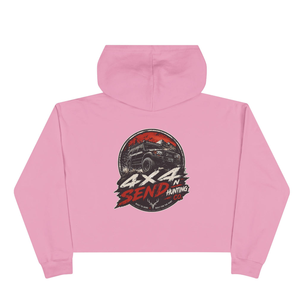 4x4SendnHuntingCo | Crop Hoodie