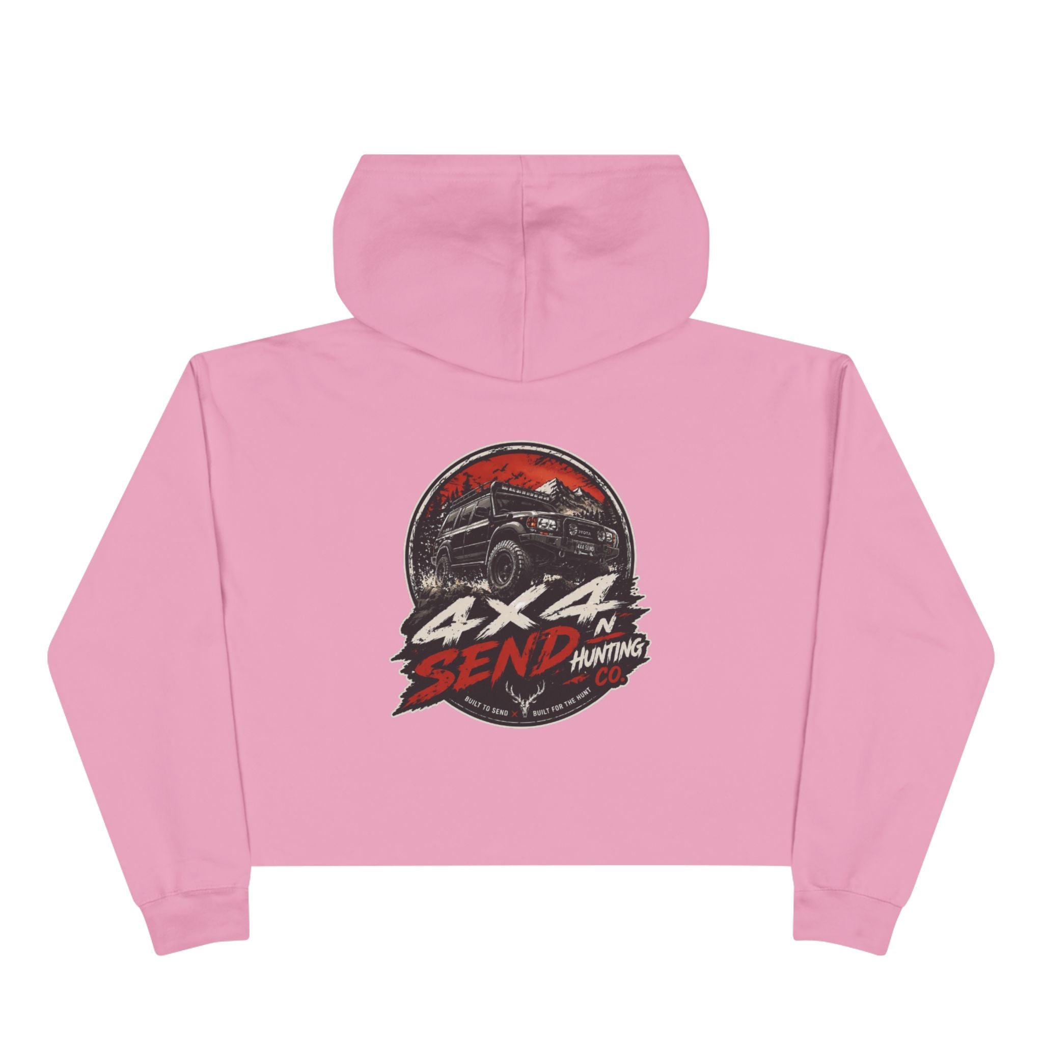4x4SendnHuntingCo | Crop Hoodie