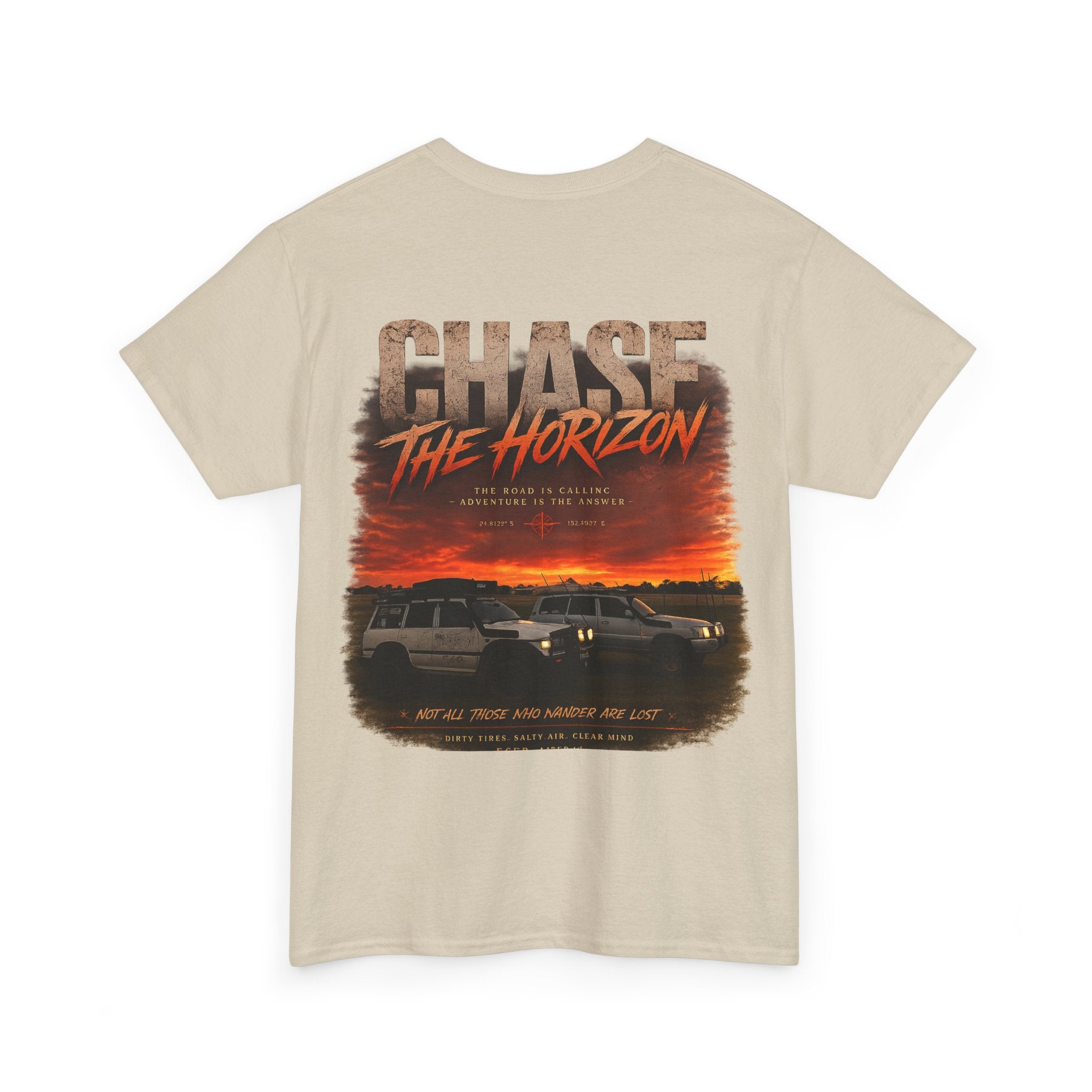 4x4SendnHuntingCo | Cruiser Sunset T-Shirt