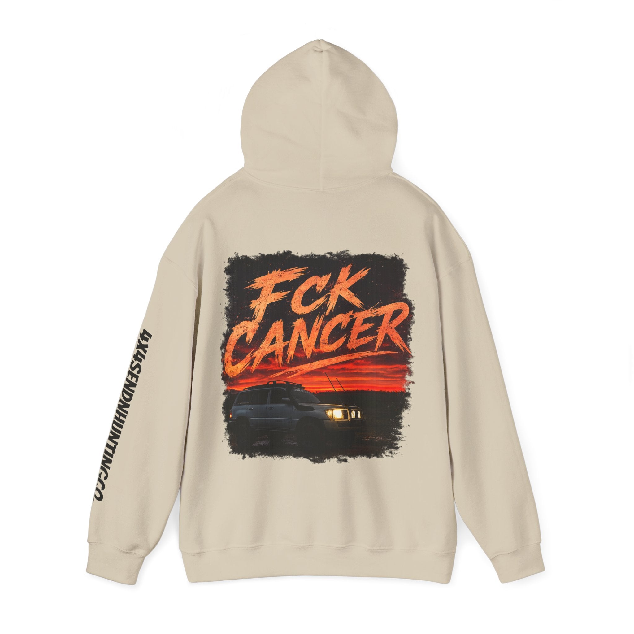 4x4 SendnHuntingCo | Fck Cancer Hoodie