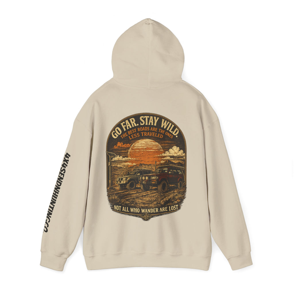 4x4 SendnHuntingCo | Go Far Stay Wild Hoodie