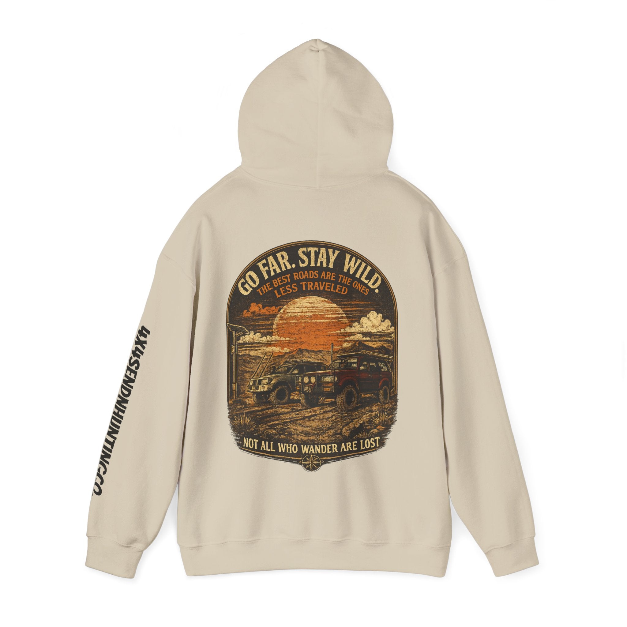 4x4 SendnHuntingCo | Go Far Stay Wild Hoodie