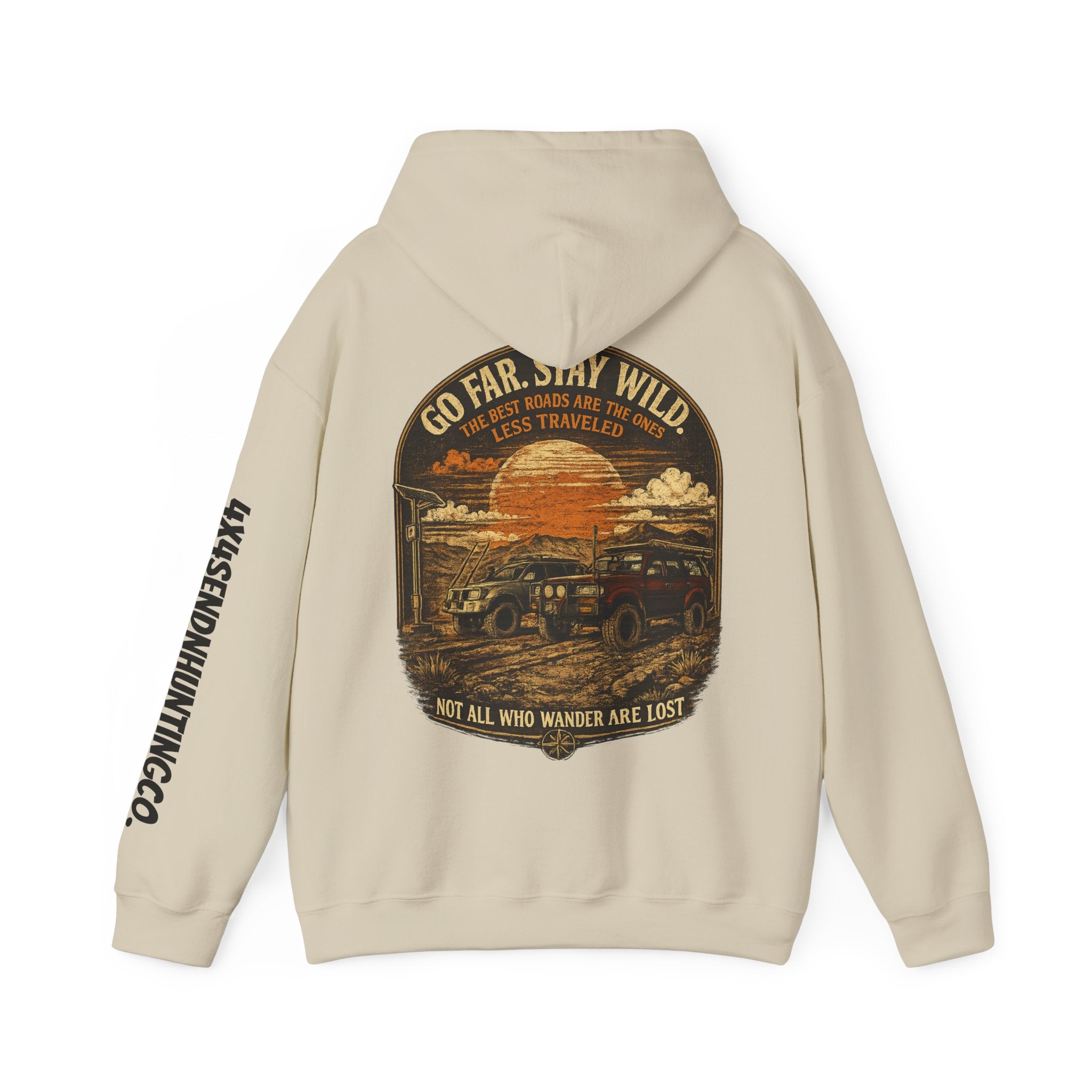 4x4 SendnHuntingCo | Go Far Stay Wild Hoodie
