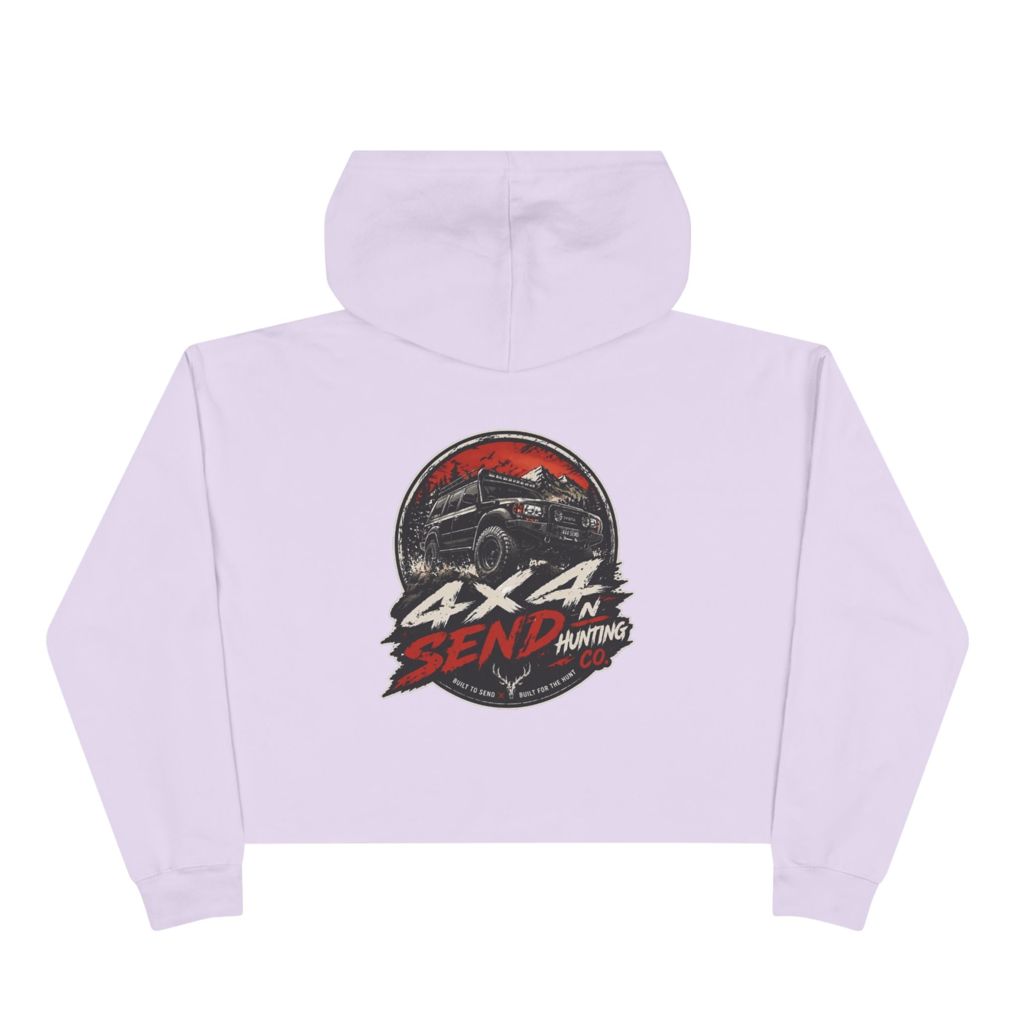 4x4SendnHuntingCo | Crop Hoodie