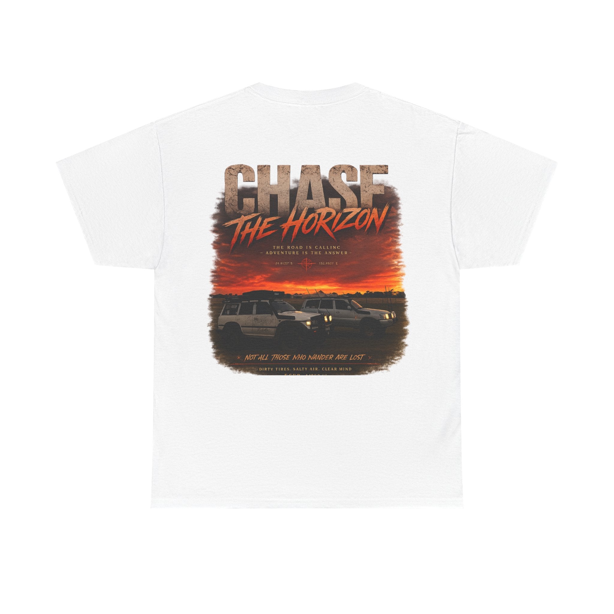 4x4SendnHuntingCo | Cruiser Sunset T-Shirt