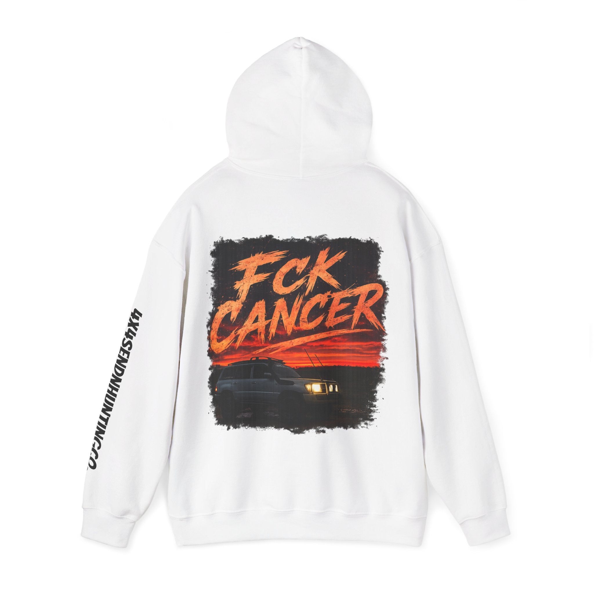 4x4 SendnHuntingCo | Fck Cancer Hoodie