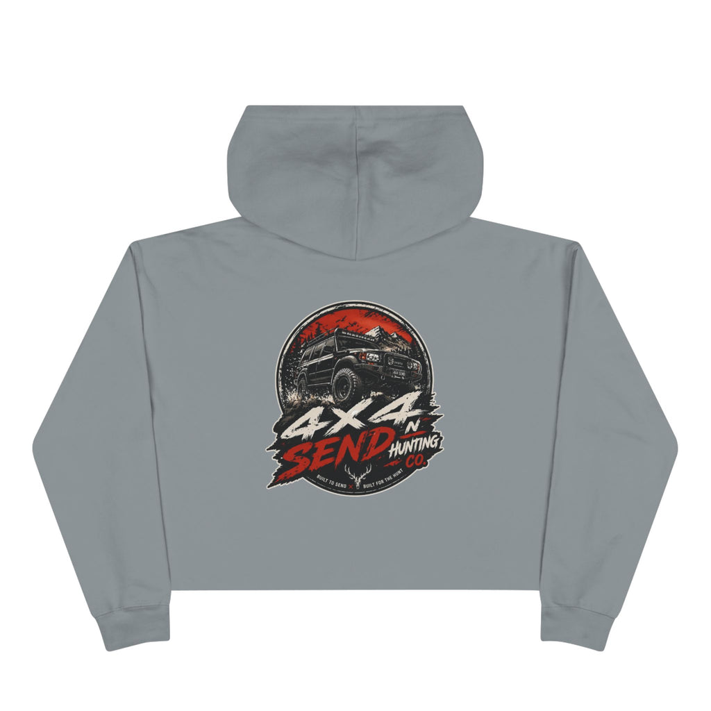 4x4SendnHuntingCo | Crop Hoodie