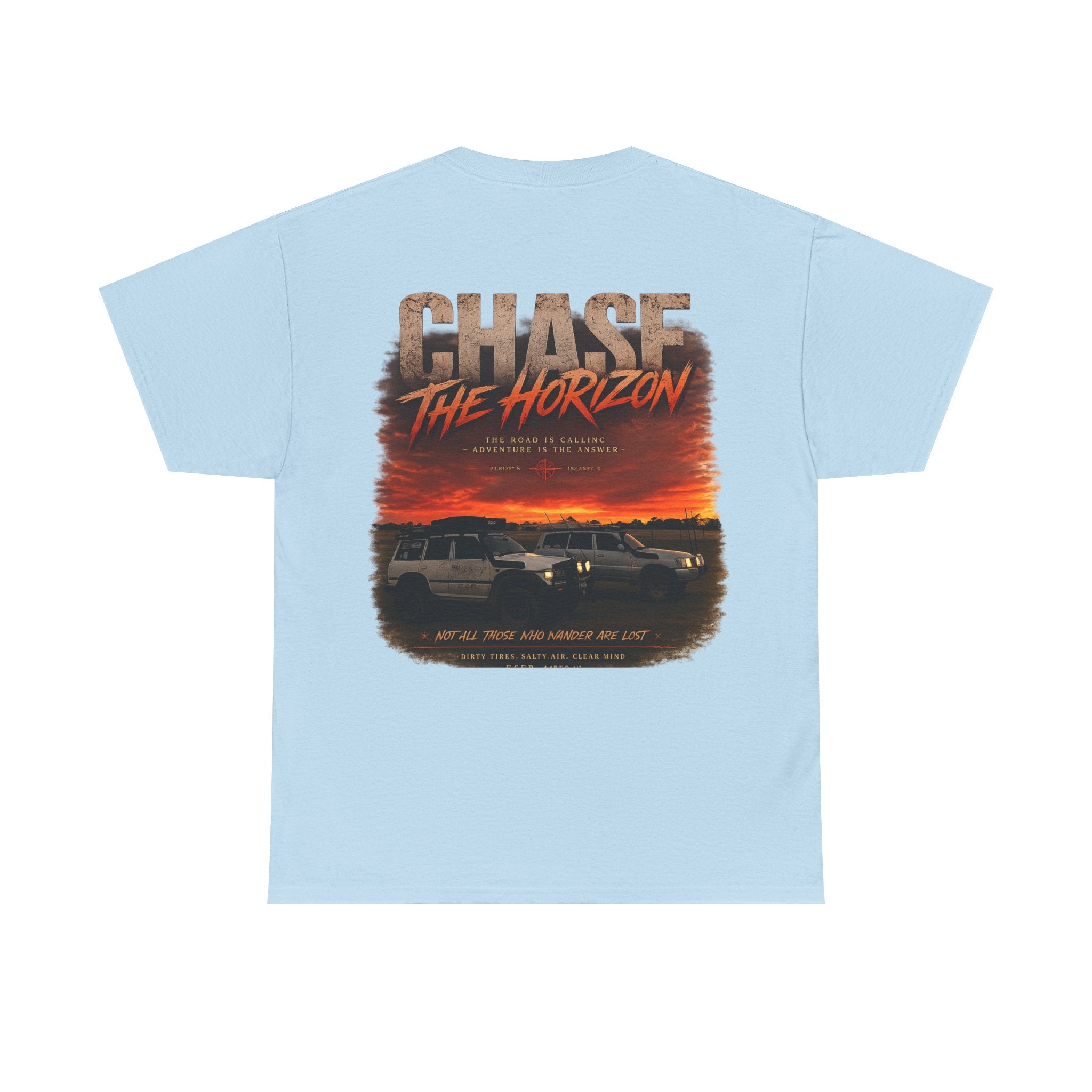 4x4SendnHuntingCo | Cruiser Sunset T-Shirt