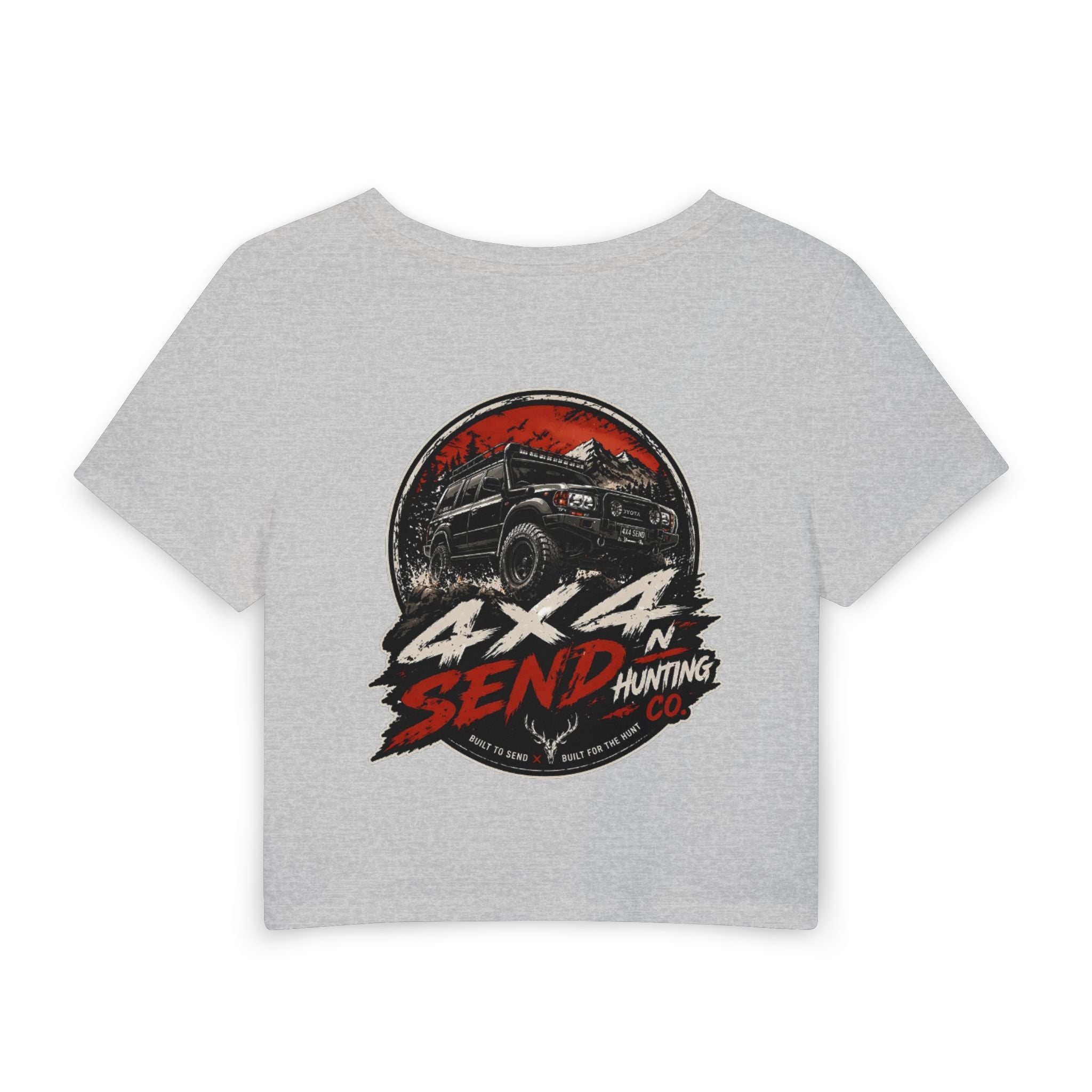 4x4SendnHuntingCo | Cropped T-Shirt