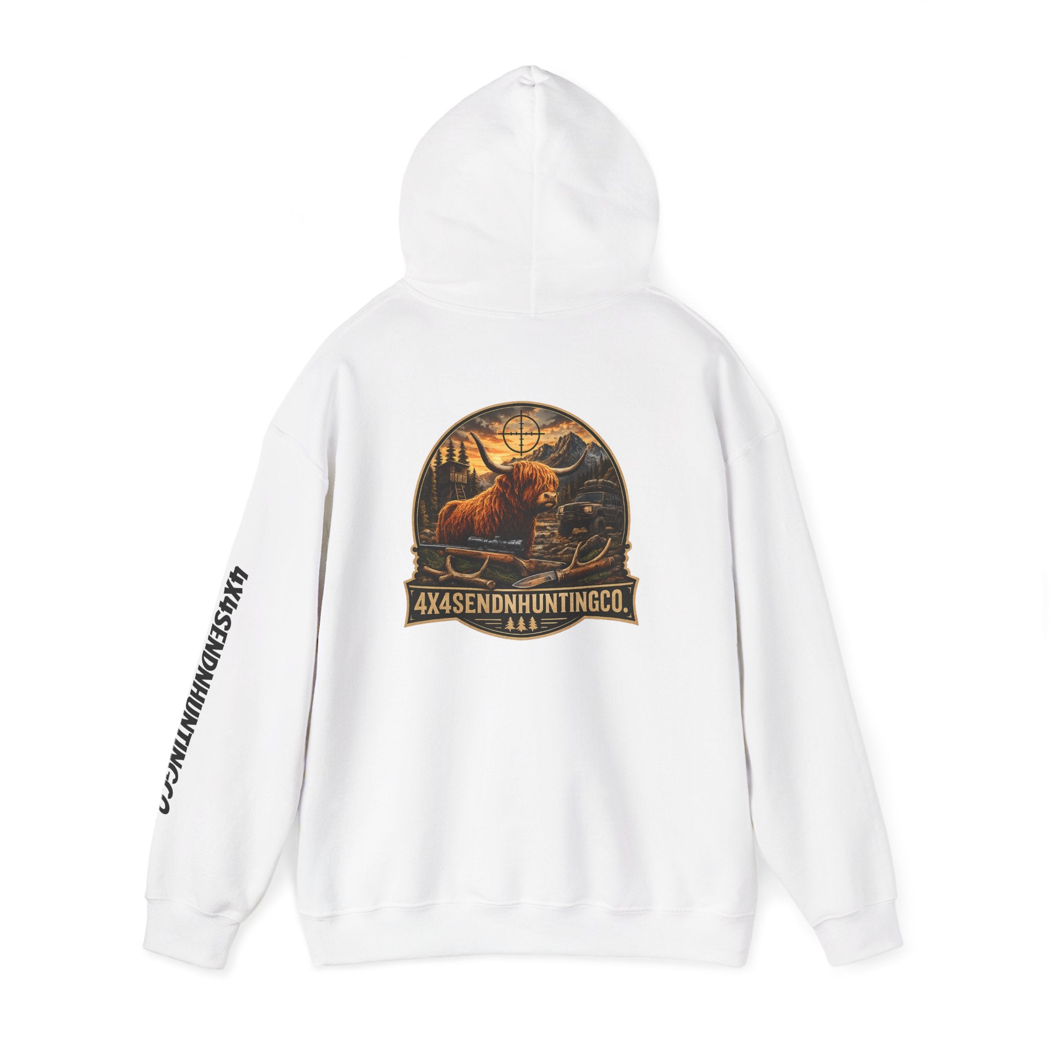 4x4SendnHuntingCo | Highland Cow Hoodie