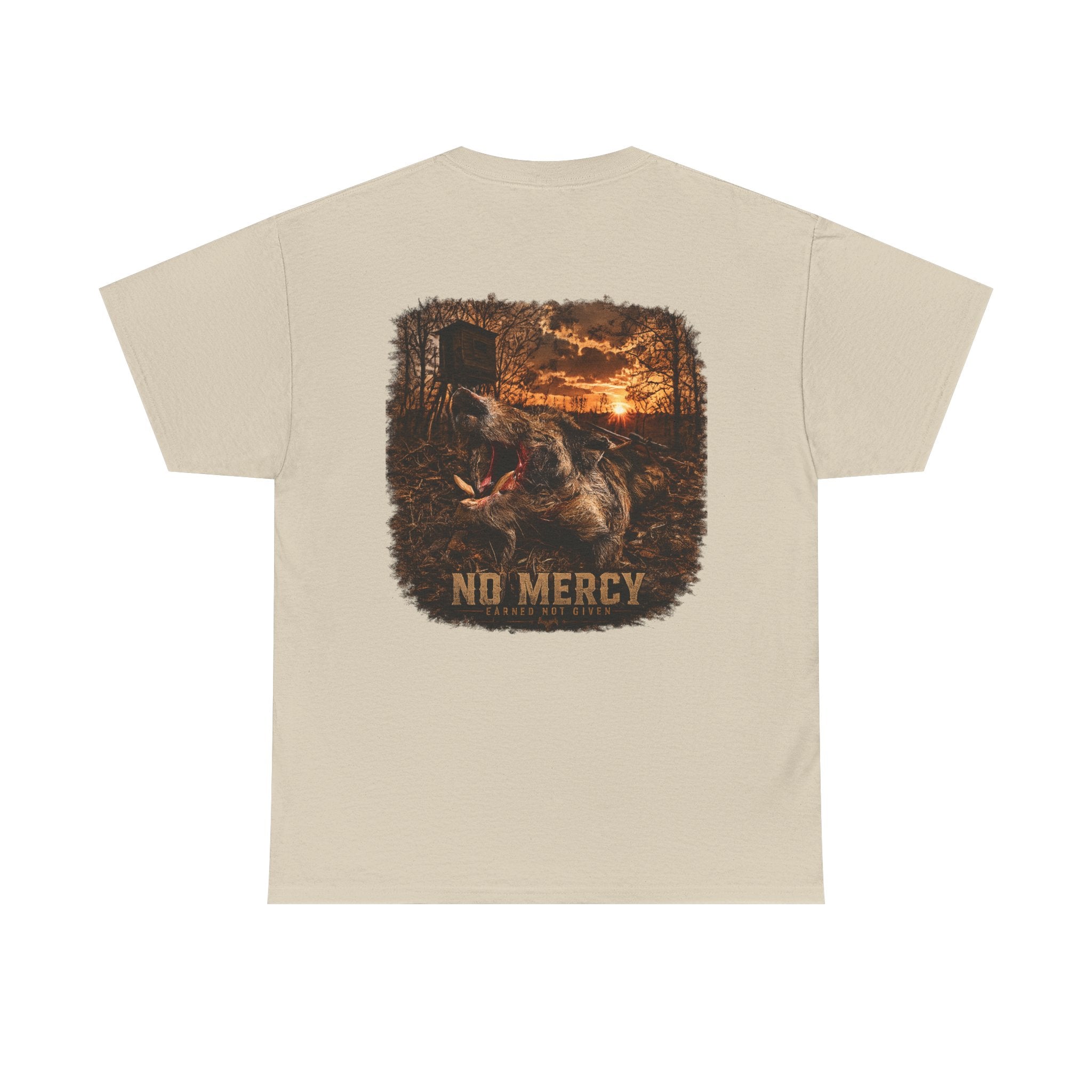 4x4SendnHuntingCo | No Mercy T-Shirt
