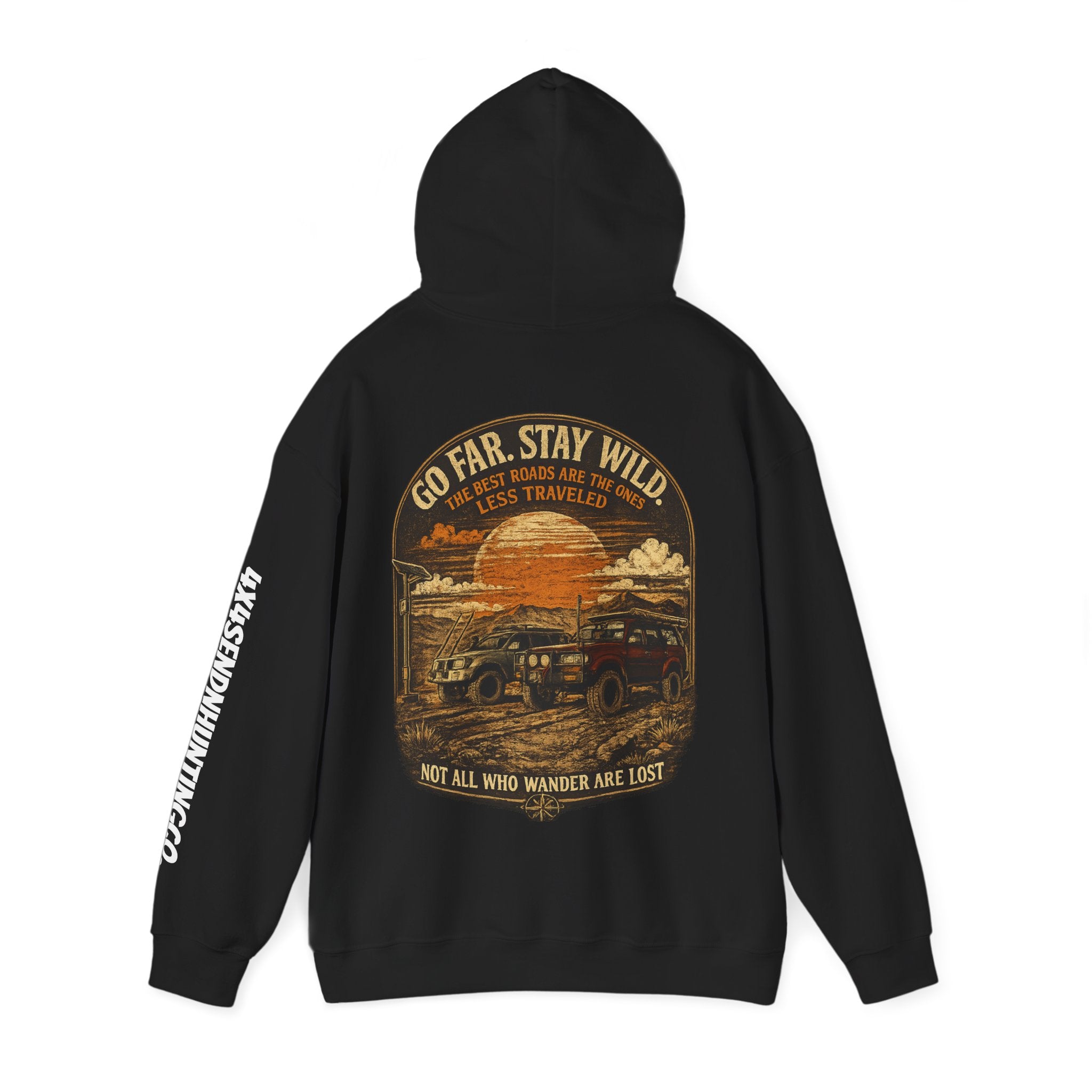 4x4 SendnHuntingCo | Go Far Stay Wild Hoodie