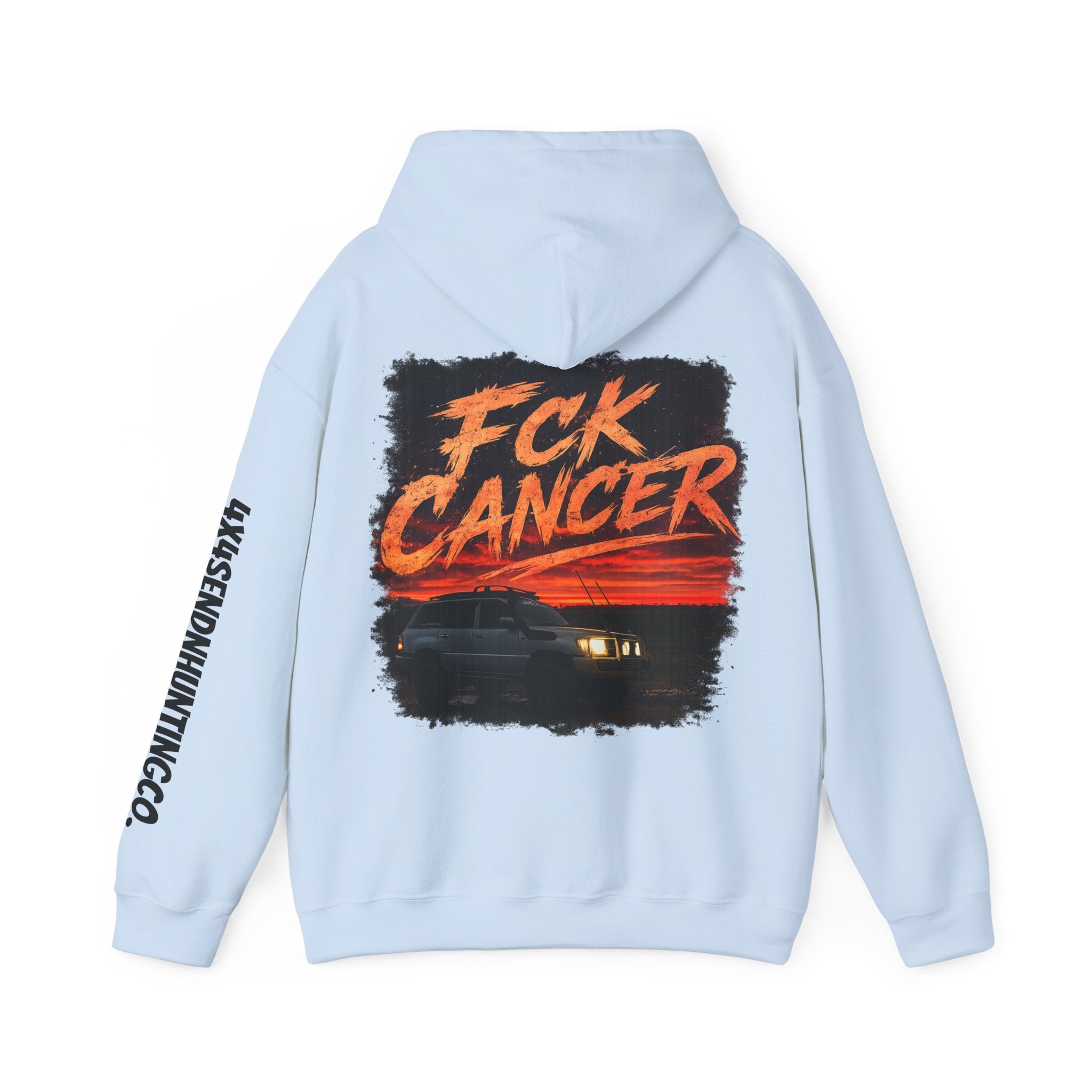 4x4 SendnHuntingCo | Fck Cancer Hoodie