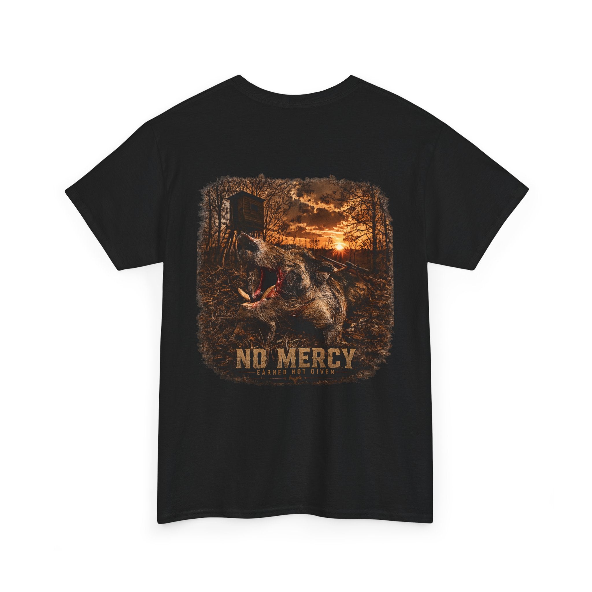 4x4SendnHuntingCo | No Mercy T-Shirt