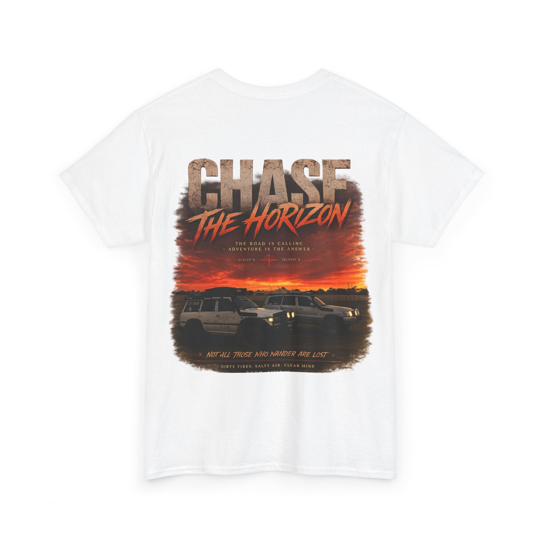 4x4SendnHuntingCo | Cruiser Sunset T-Shirt