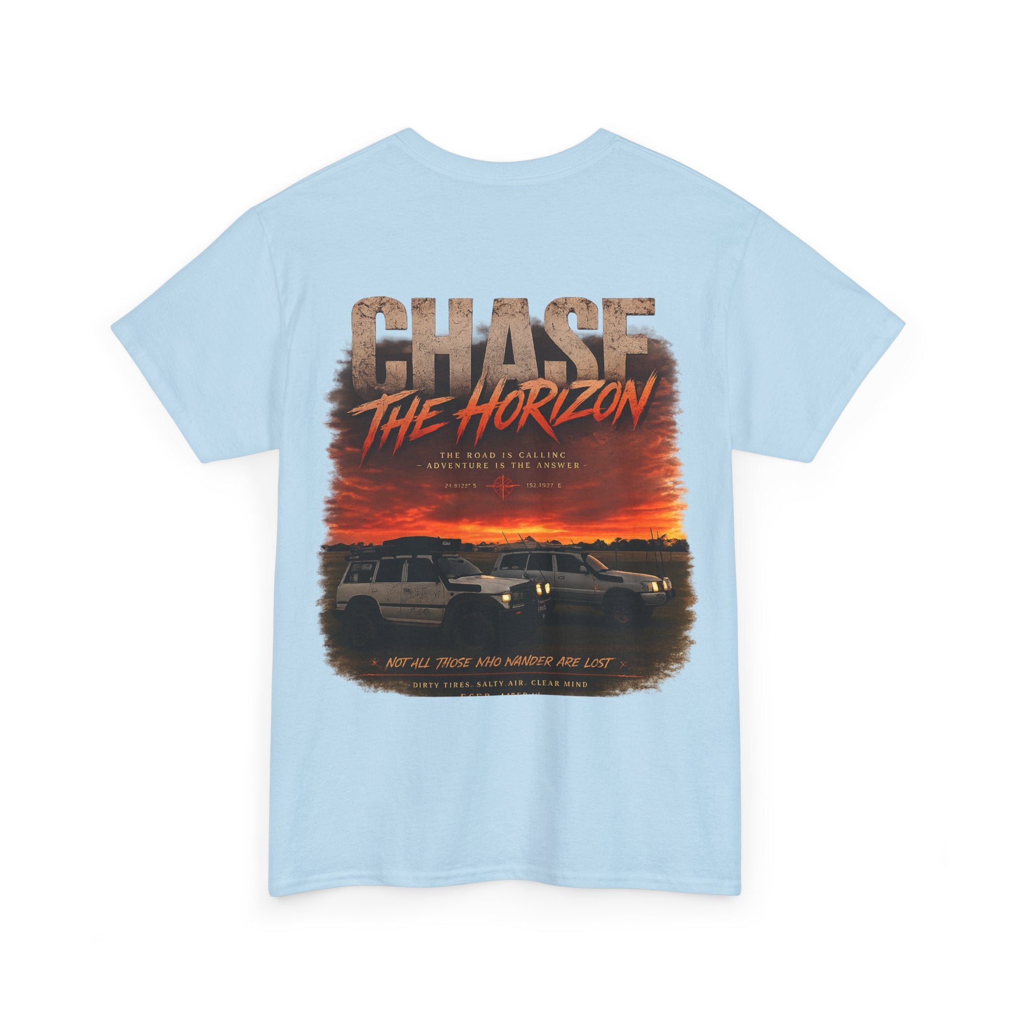 4x4SendnHuntingCo | Cruiser Sunset T-Shirt