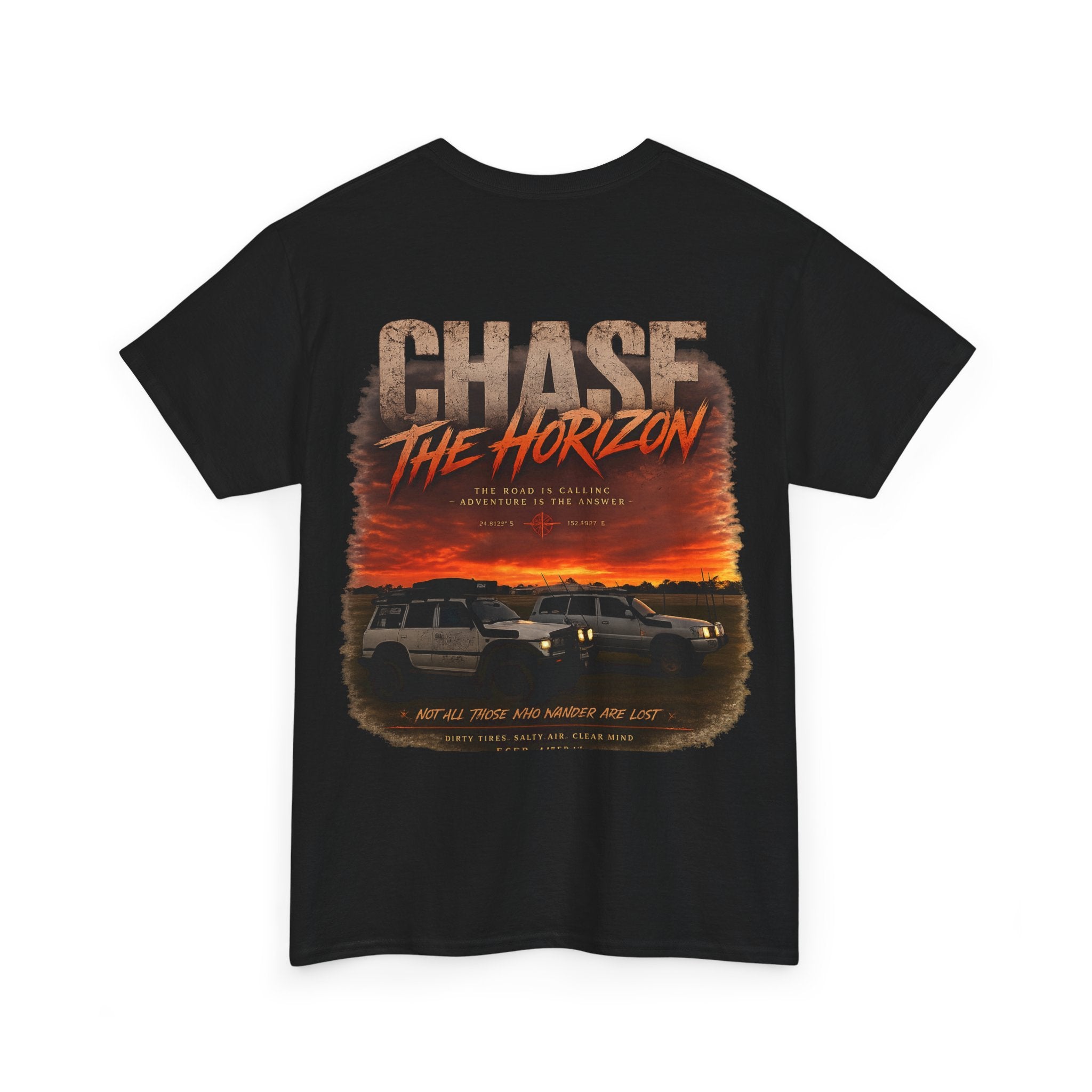4x4SendnHuntingCo | Cruiser Sunset T-Shirt
