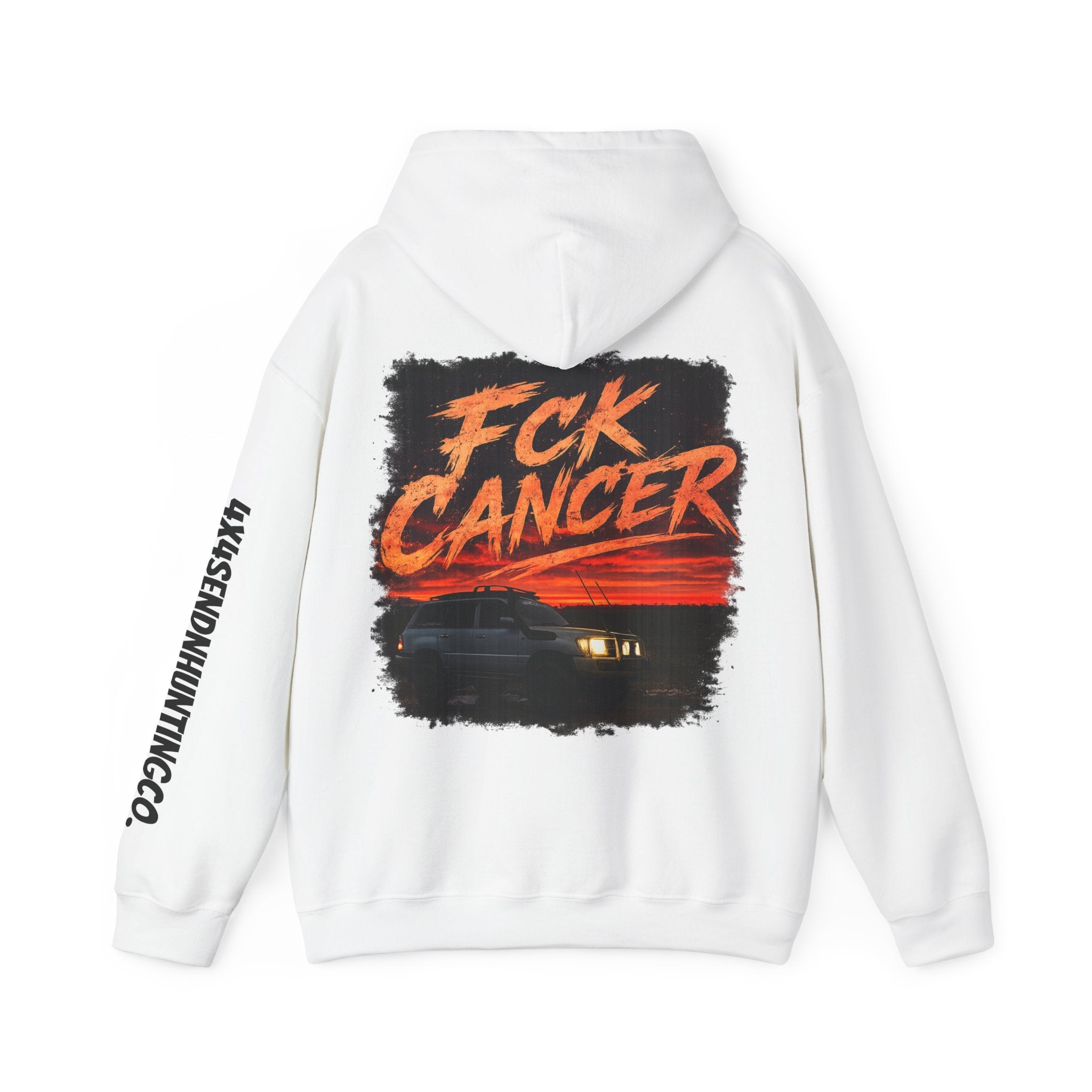 4x4 SendnHuntingCo | Fck Cancer Hoodie