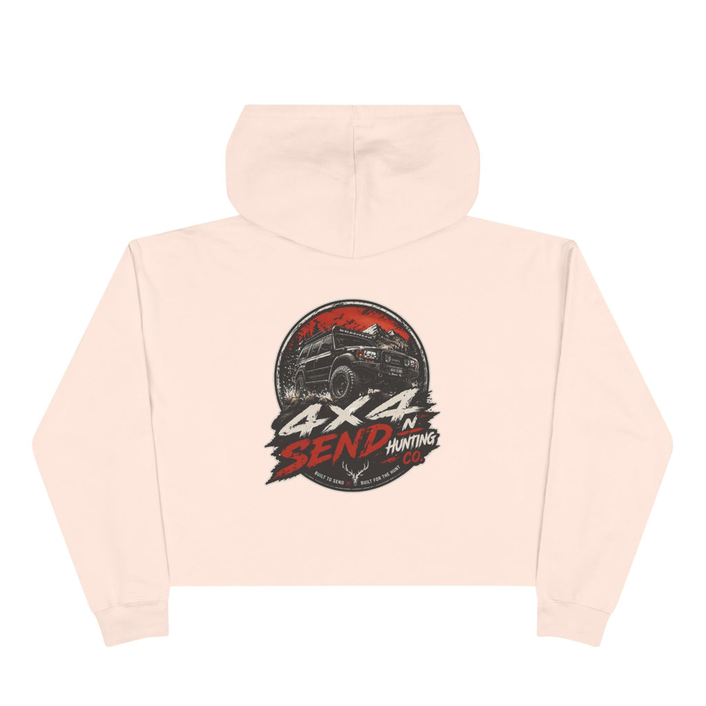 4x4SendnHuntingCo | Crop Hoodie