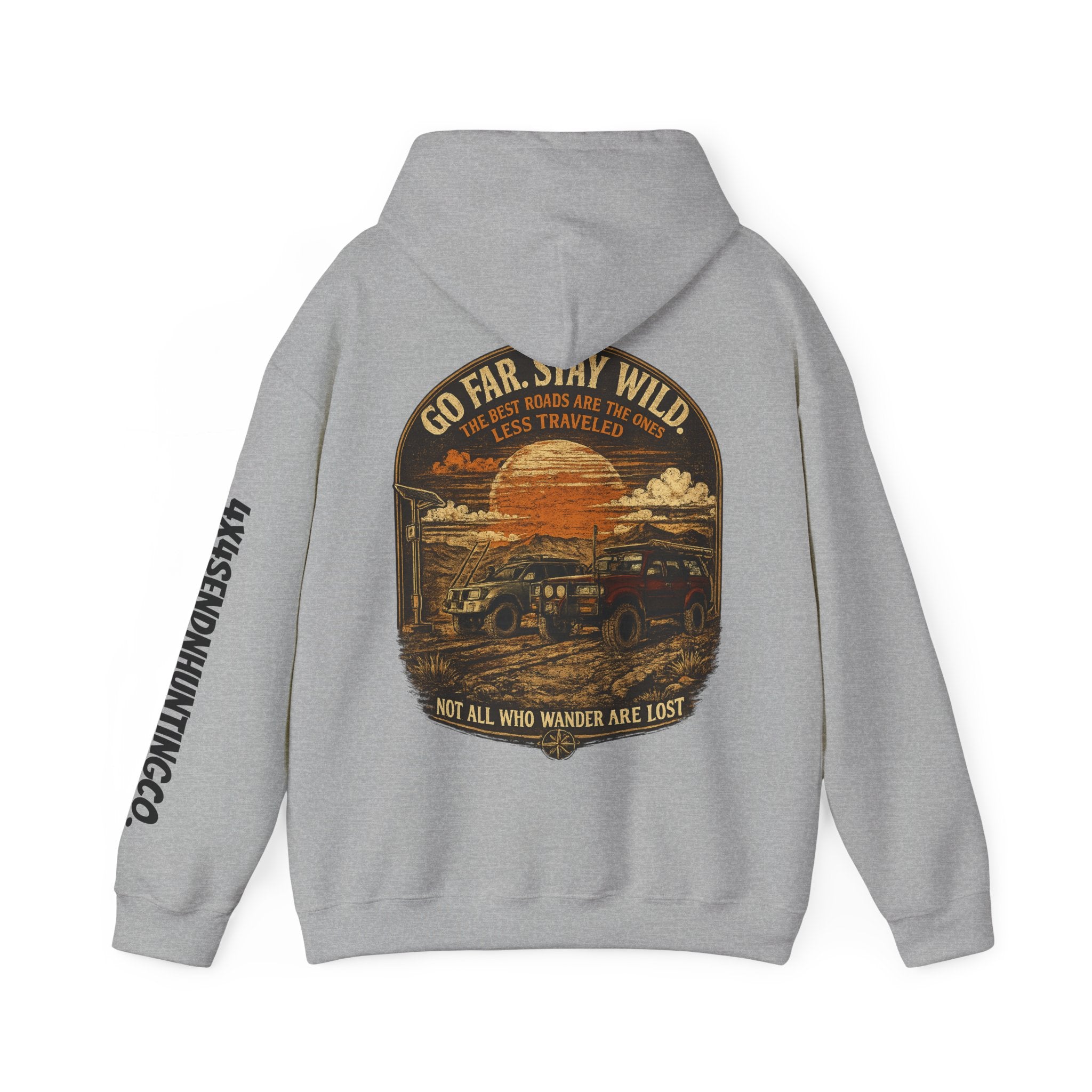 4x4 SendnHuntingCo | Go Far Stay Wild Hoodie