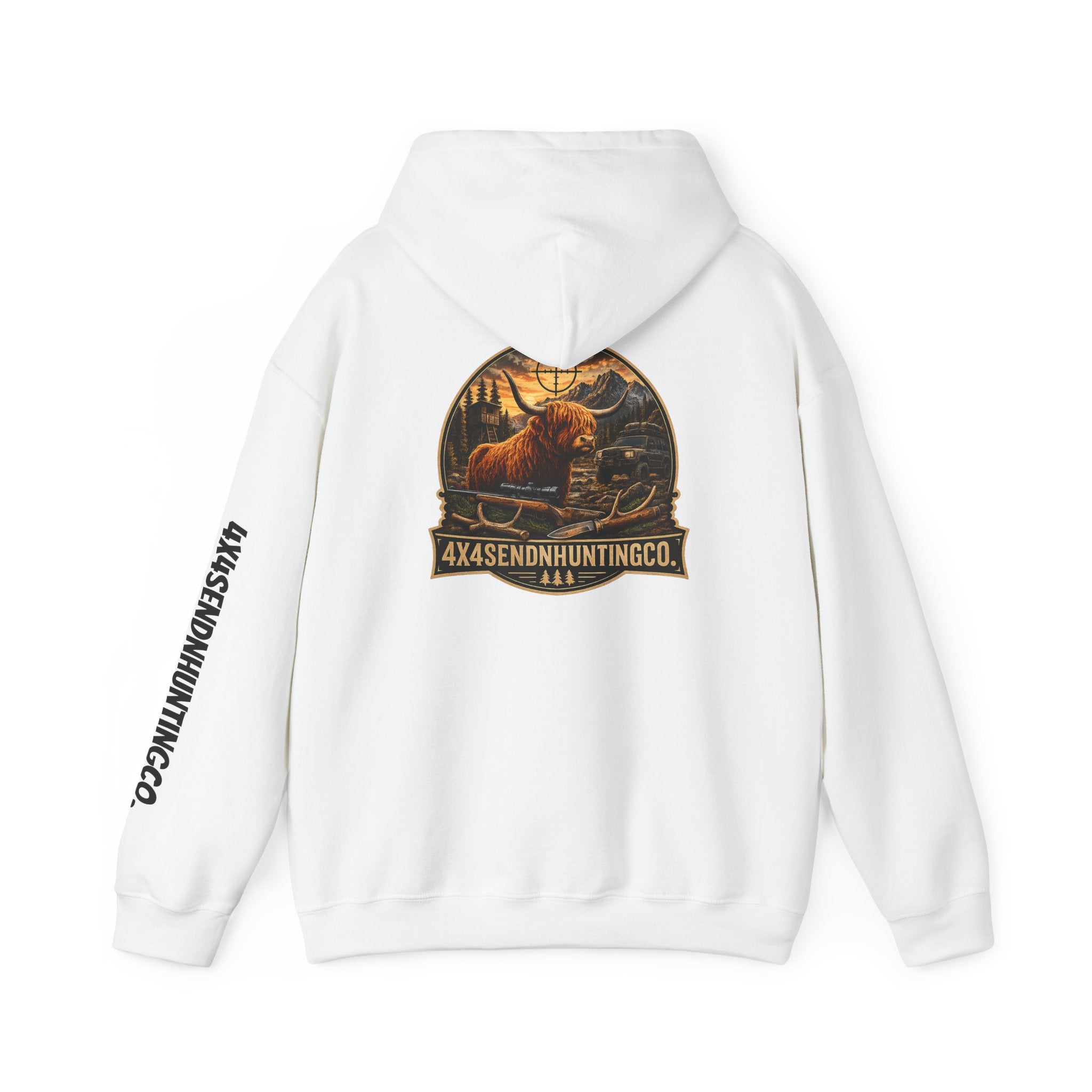 4x4SendnHuntingCo | Highland Cow Hoodie